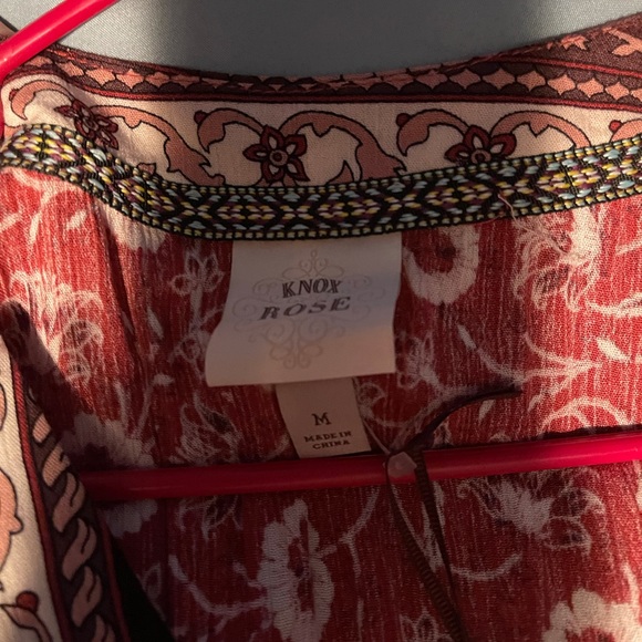 Knox rose cute red patterned dress - Picture 4 of 4